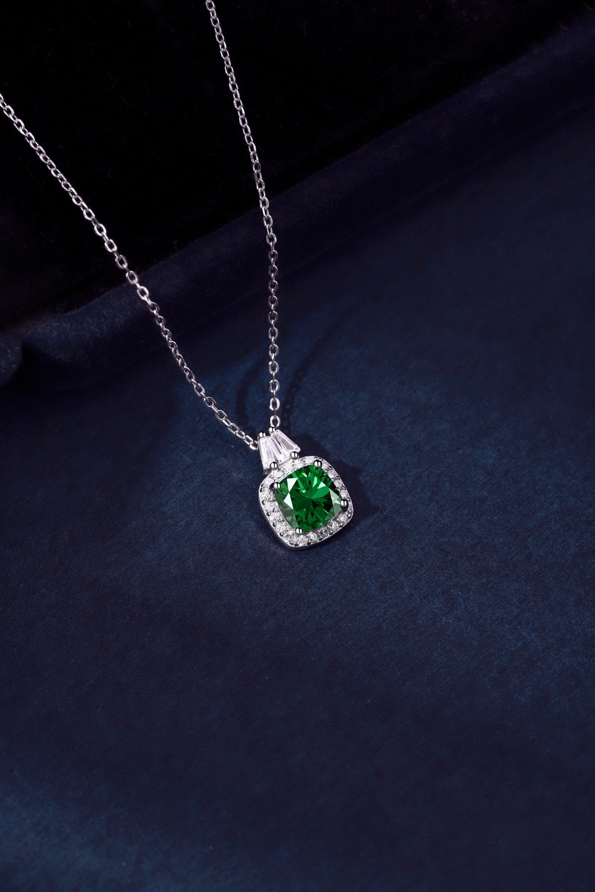 Green Diamond Necklace