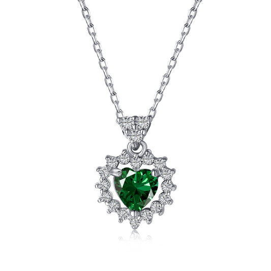 Green Diamond Necklace