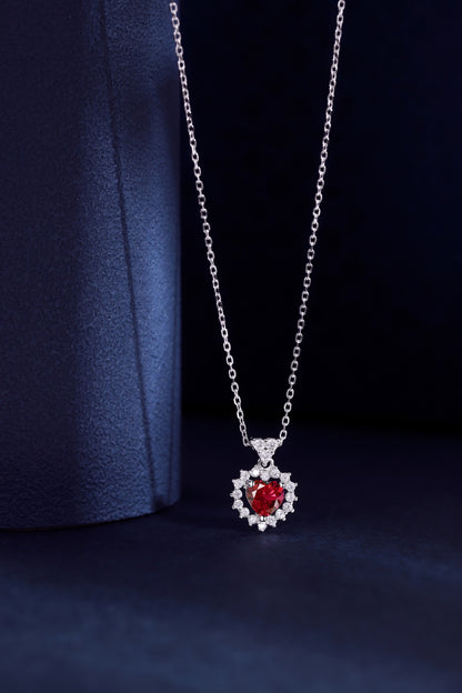 Red Diamond Necklace