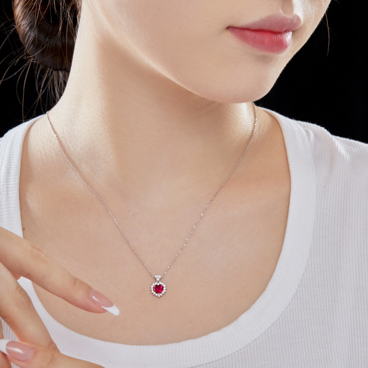 Red Diamond Necklace