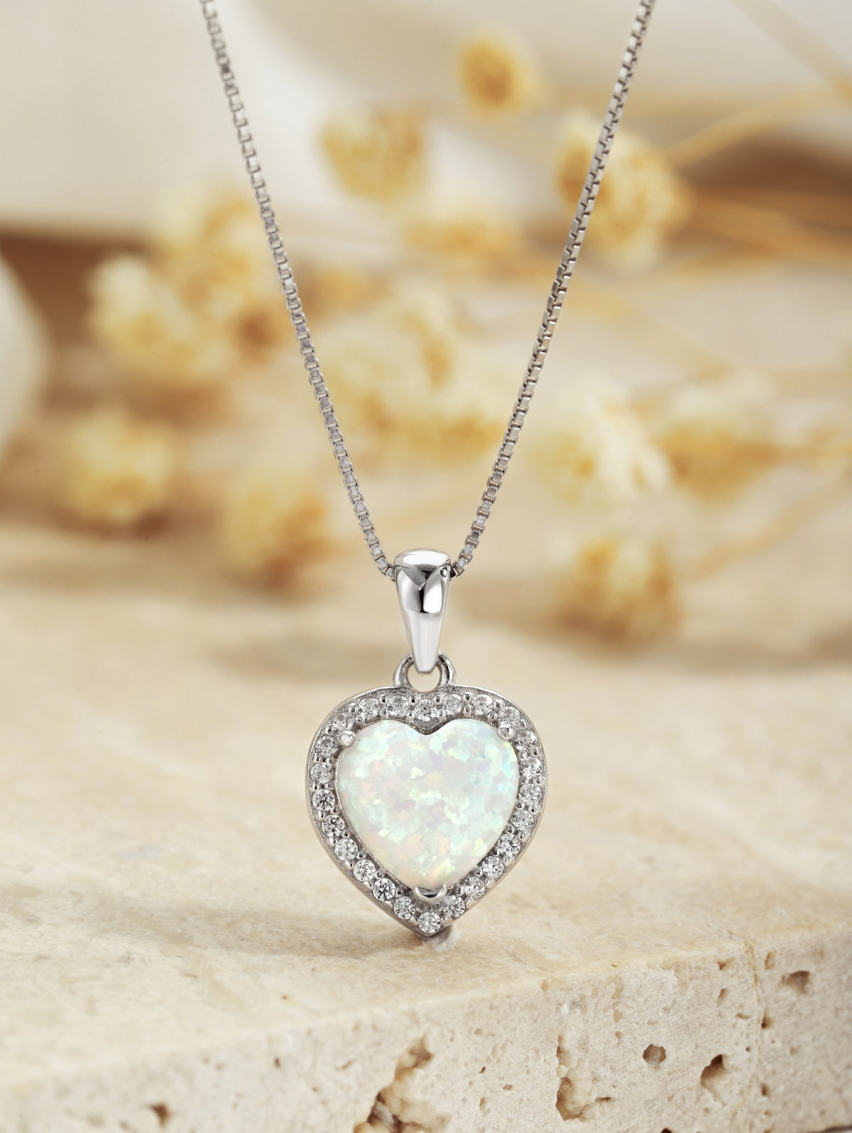 Colorful Heart Necklace