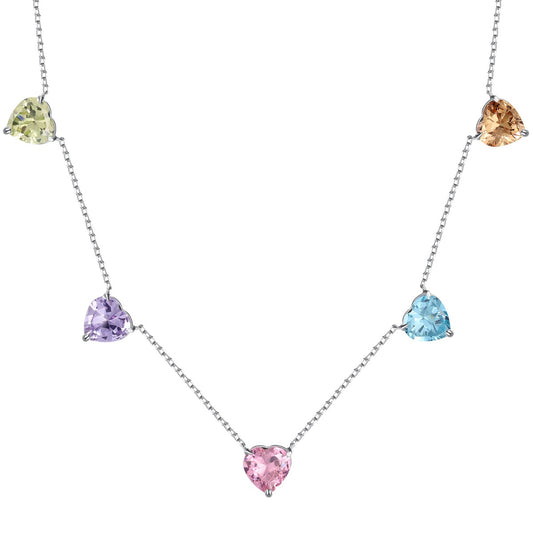 Heart Colorful Necklace