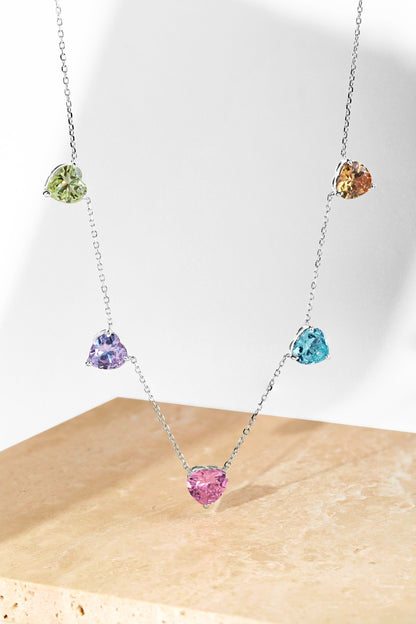 Heart Colorful Necklace