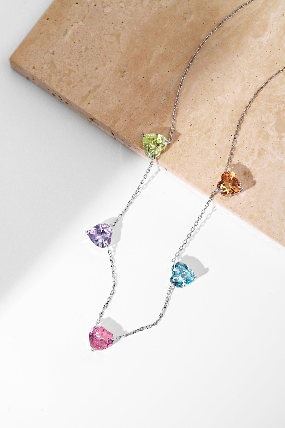 Heart Colorful Necklace