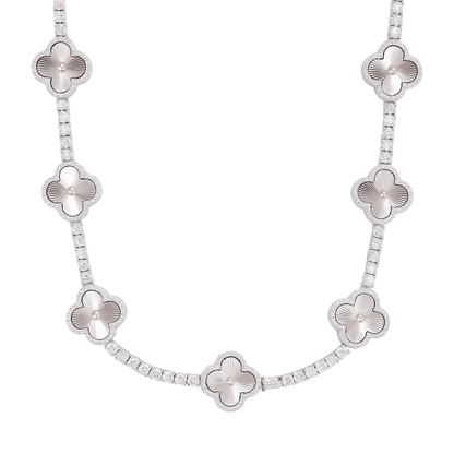 Clover / Tennis VVS Necklace (3mm / 15mm)