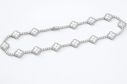 Clover / Tennis VVS Necklace (3mm / 15mm)