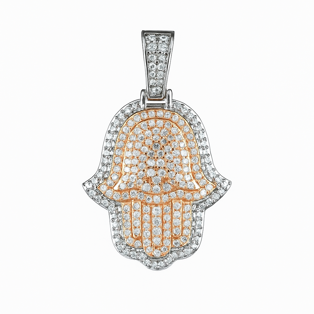 Hamsa VVS Pendant