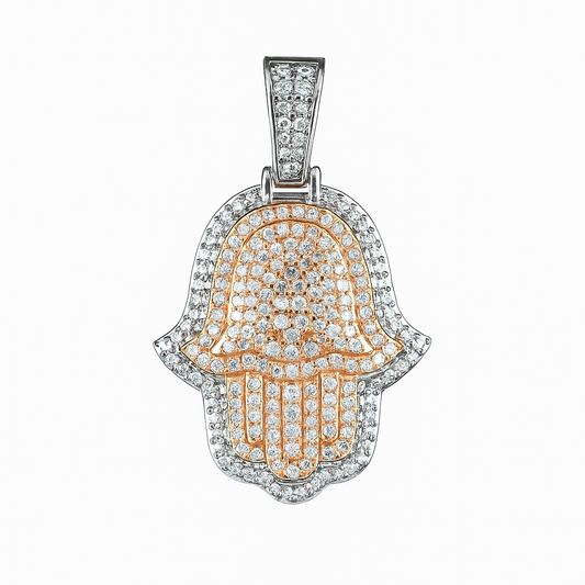 Hamsa VVS Pendant