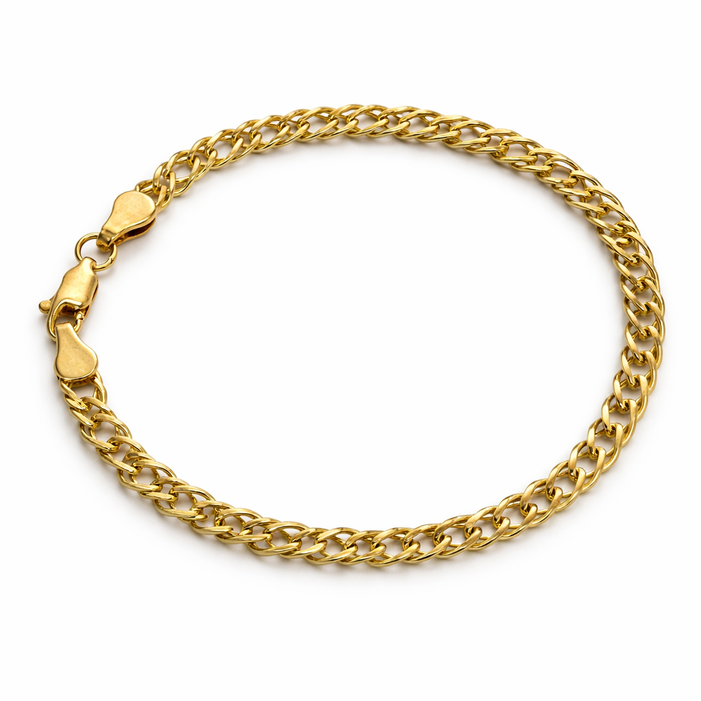 14K Gold Cuban Bracelet (5mm)