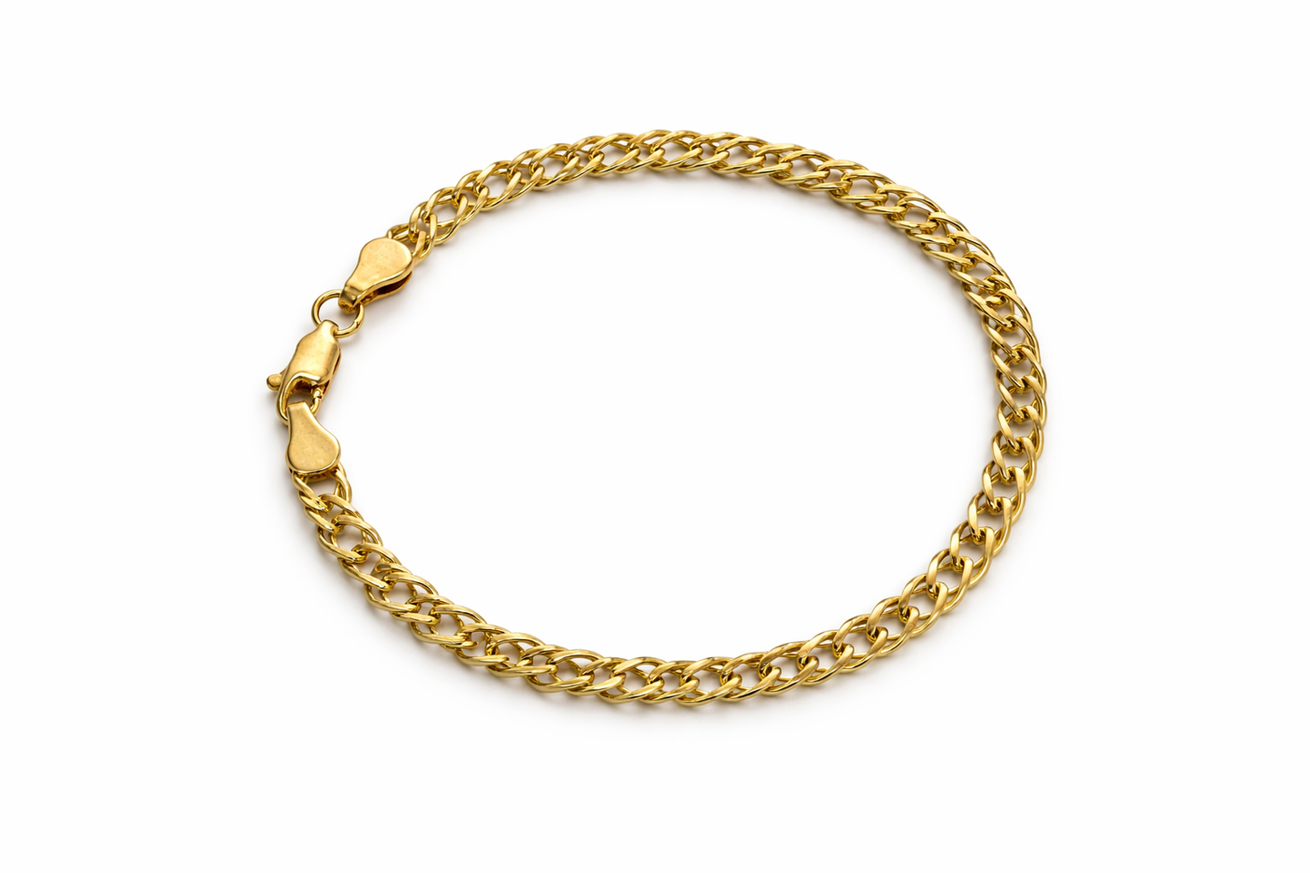 14K Gold Cuban Bracelet (5mm)