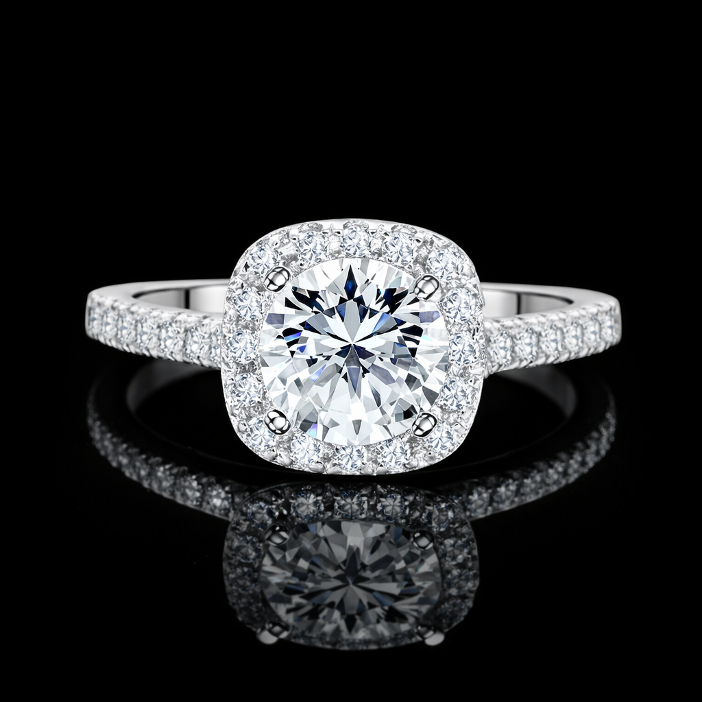 White Diamond Ring