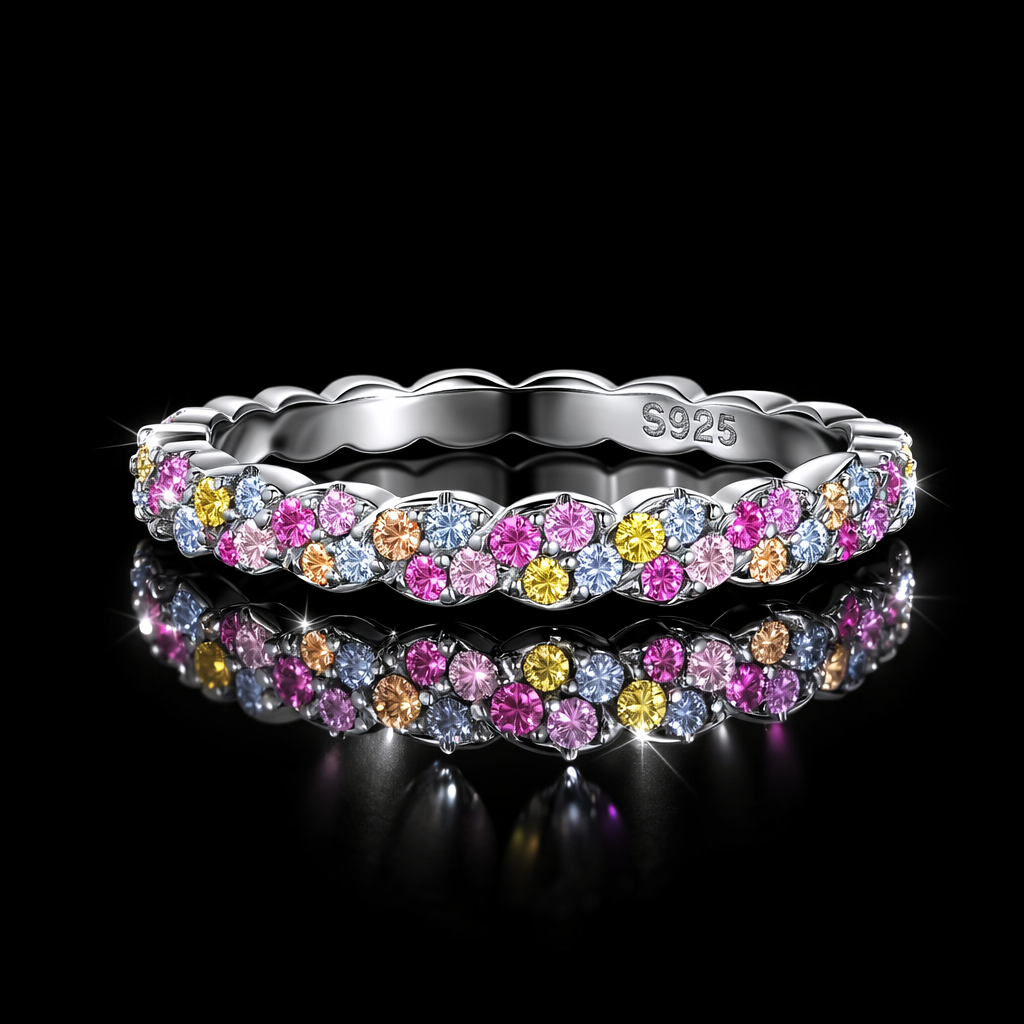 Colorful Diamond Ring