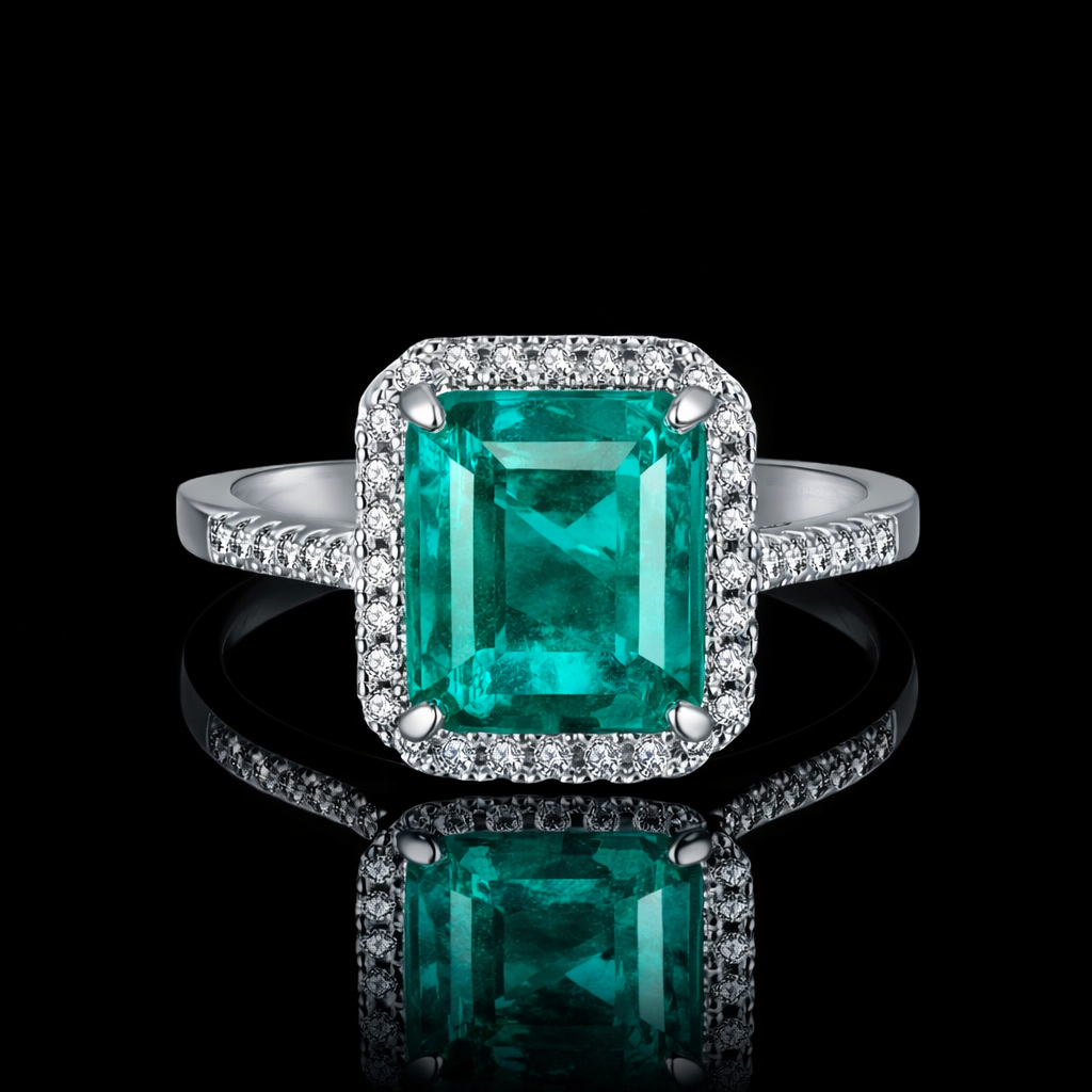 Turquoise Diamond Ring