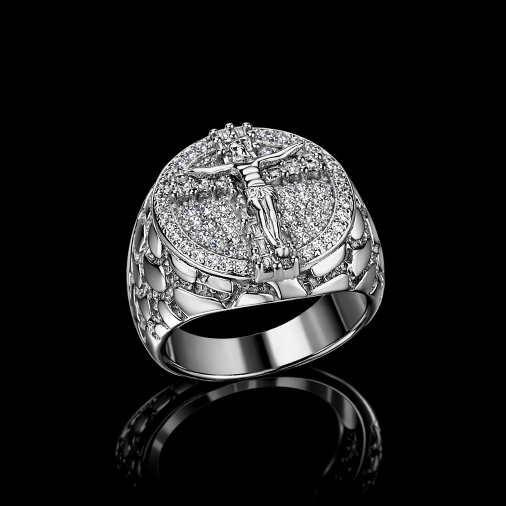 Jesus Nugget Ring