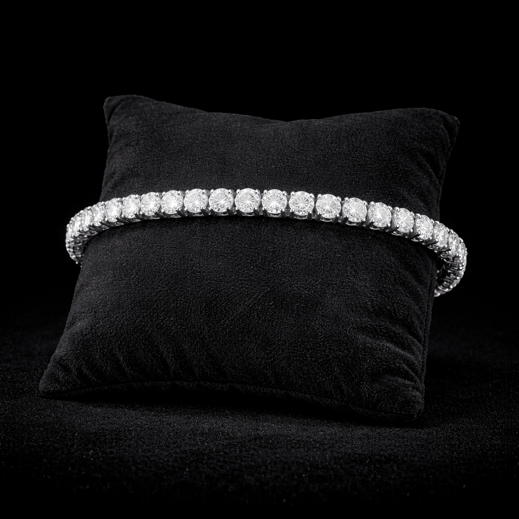 VVS Tennis Bracelet (3mm / 4mm / 5mm)