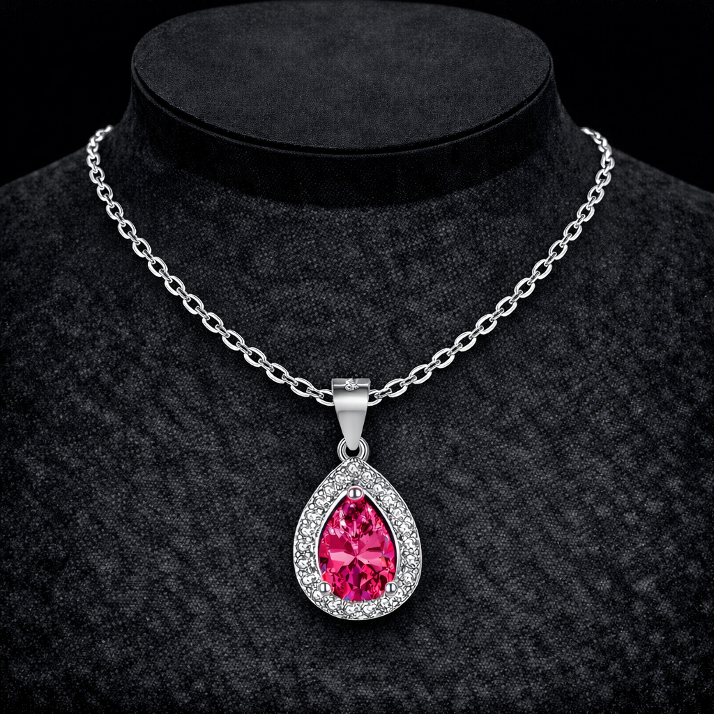 Red Diamond Necklace