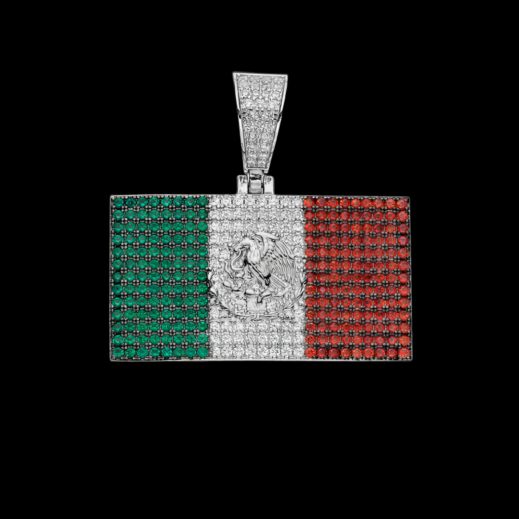 Mexico Flag Pendant