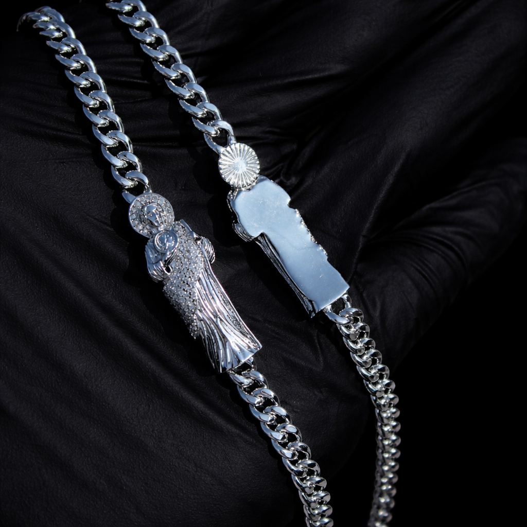 Pulsera San Judas / Cubana (5mm / 10mm)