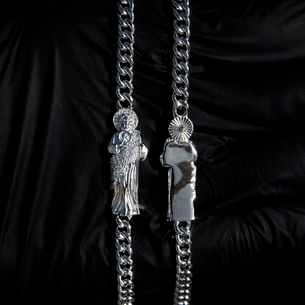 Pulsera San Judas / Cubana (5mm / 10mm)