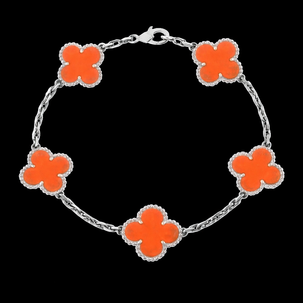 Pulsera de hoja de trébol