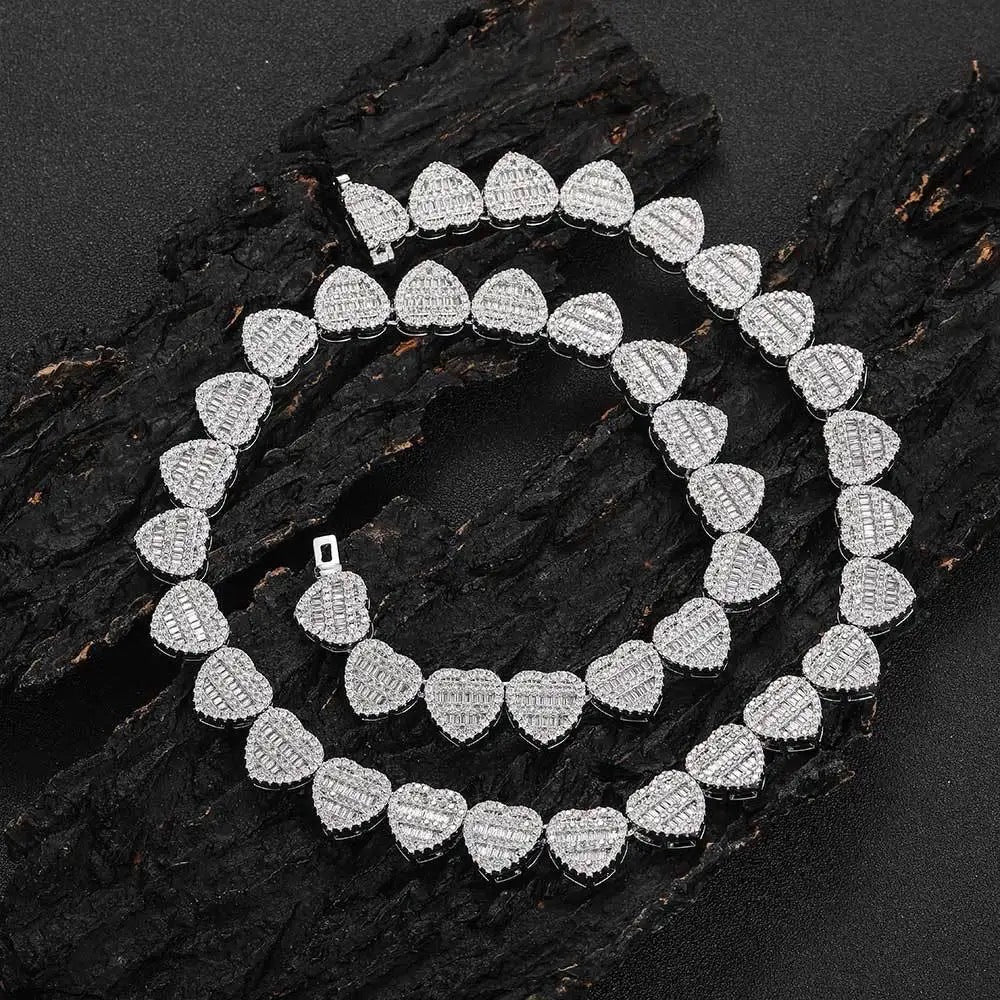 Heart VVS Bracelet (10mm)