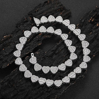 Heart VVS Bracelet (10mm)