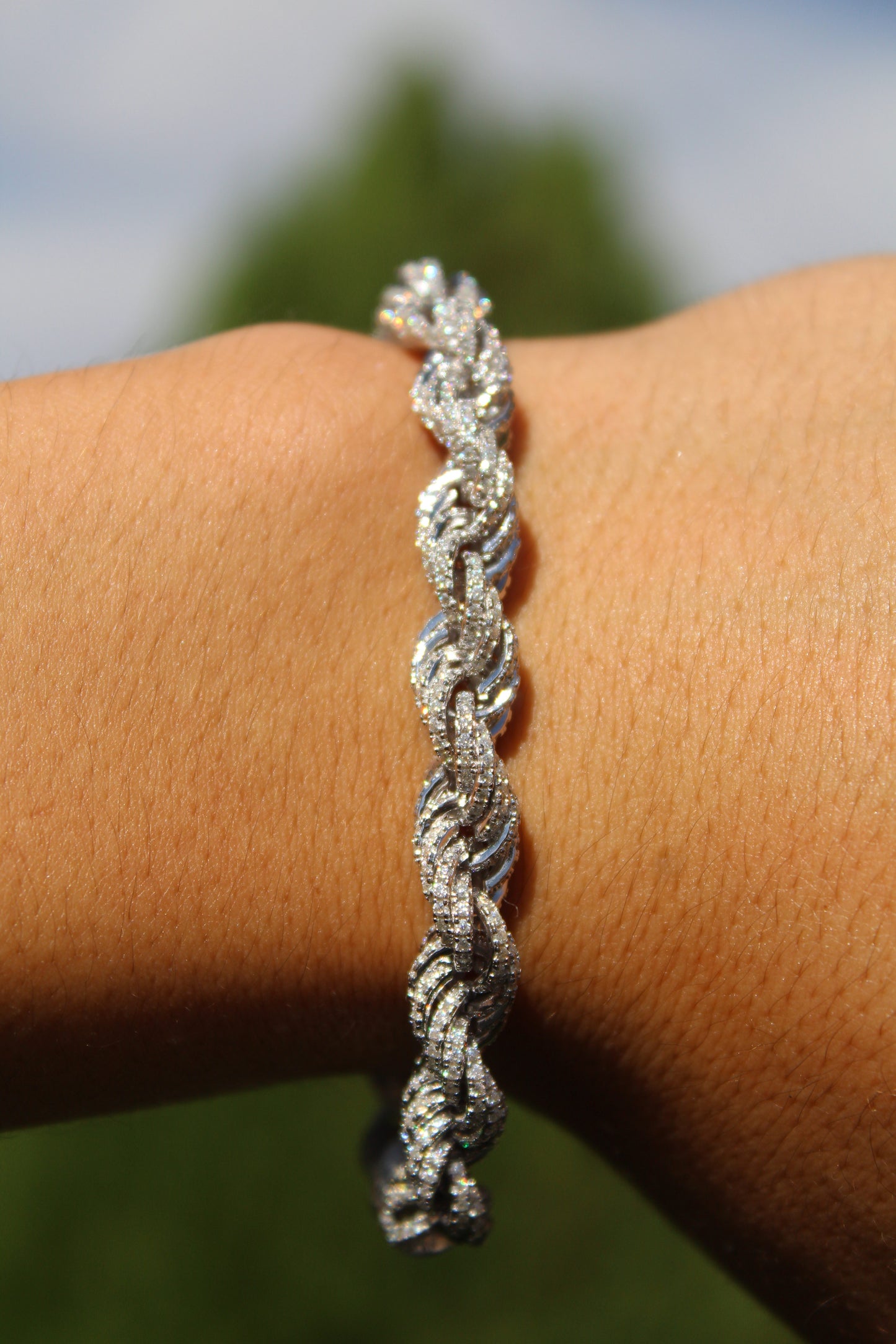 Rope VVS Bracelet (8mm)