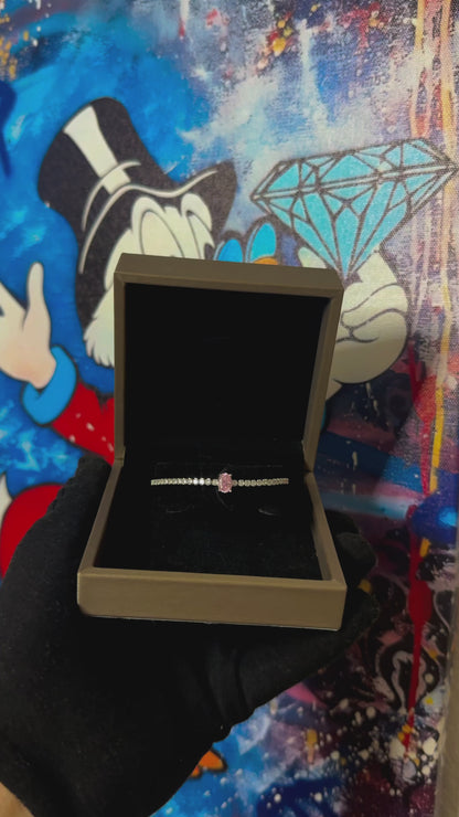 Pink Diamond Bracelet