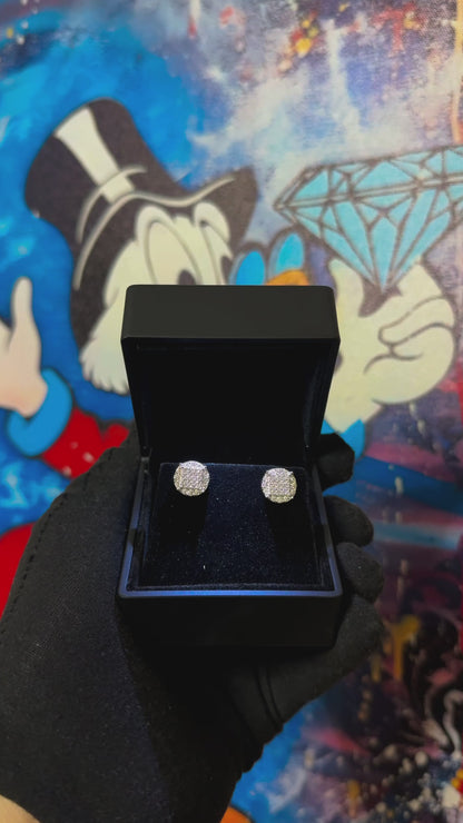 Conjunto de pendientes elegantes VVS