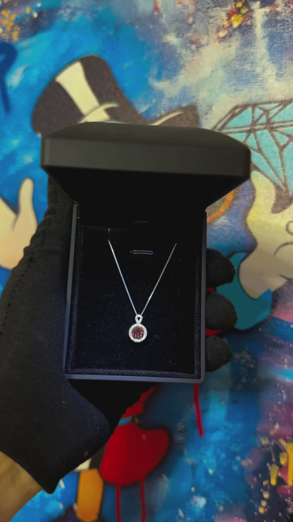 Red Diamond Necklace