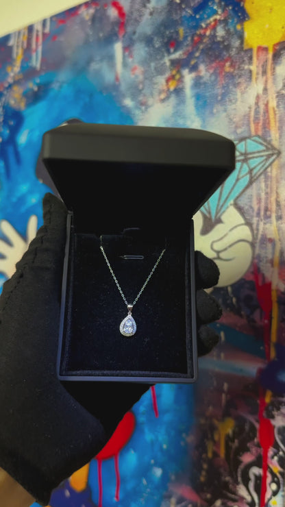 White Diamond Necklace