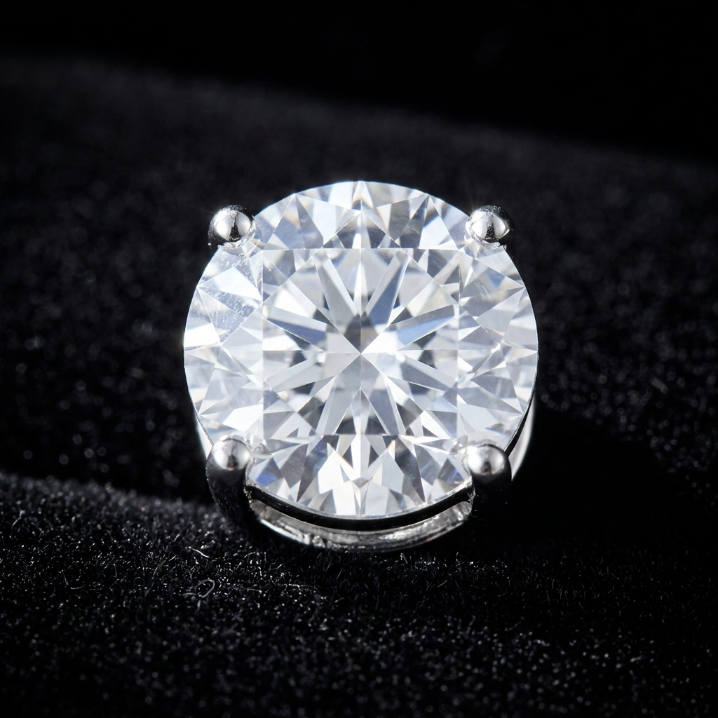 Round stud stone and setting macro draft
